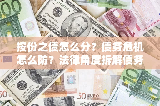 北京按份之债怎么分？债务危机怎么防？法律角度拆解债务分配与风险自保指南