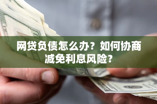 北京网贷负债怎么办？如何协商减免利息风险？
