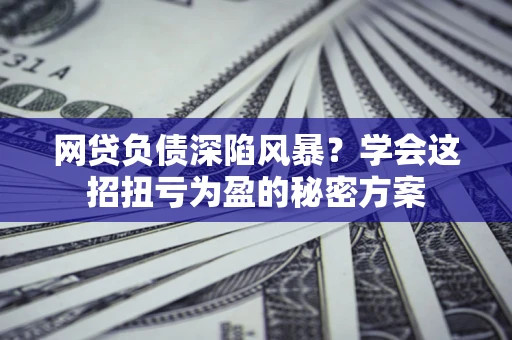 北京网贷负债深陷风暴？学会这招扭亏为盈的秘密方案