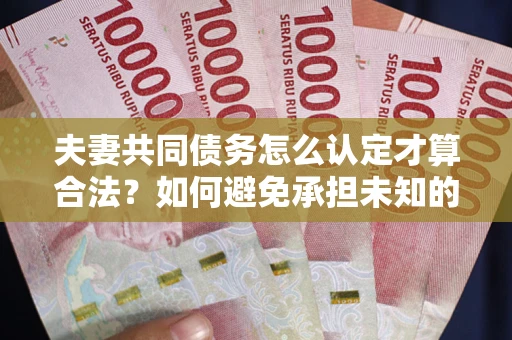 北京夫妻共同债务怎么认定才算合法？如何避免承担未知的债务风险？